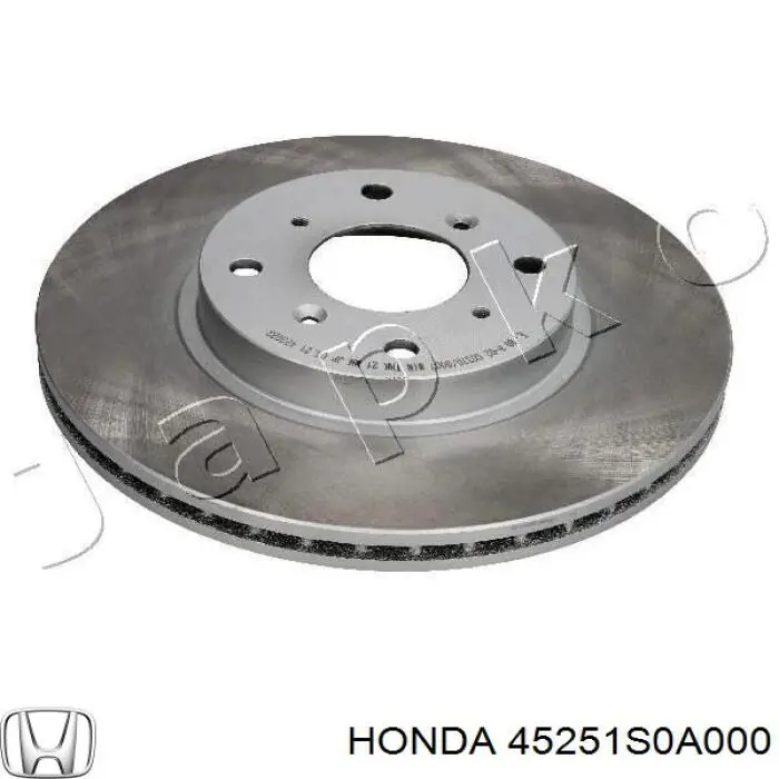 45251S0A000 Honda диск гальмівний передній