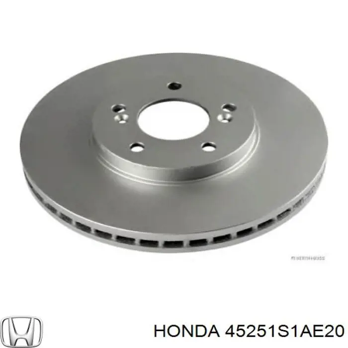 Диск гальмівний передній Honda 45251S1AE20