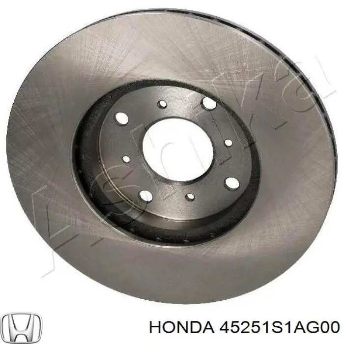 Гальмівні диски передні 45251S1AG00 Honda