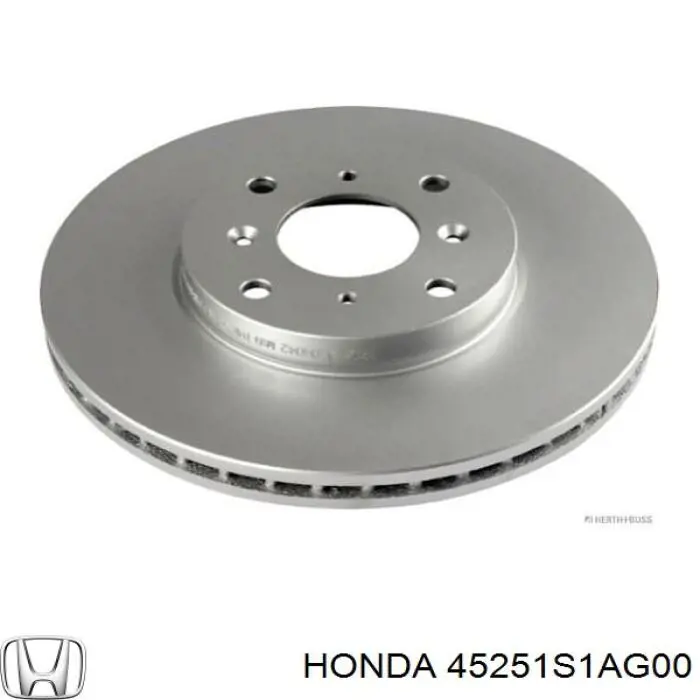 Диск переднього гальма Honda 45251S1AG00 ціна, від 26.60 USD
