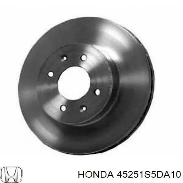 45251S5DA10 Honda диск гальмівний передній