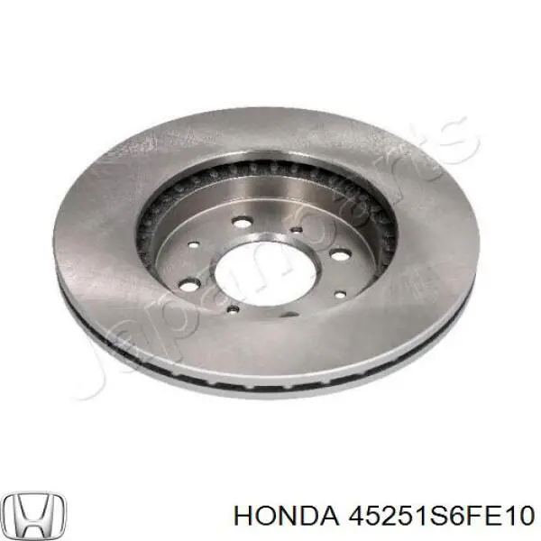 Диск гальмівний передній Honda 45251S6FE10