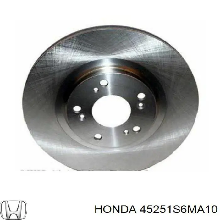 Диск переднього гальма Honda 45251S6MA10 ціна, від 63.08 USD