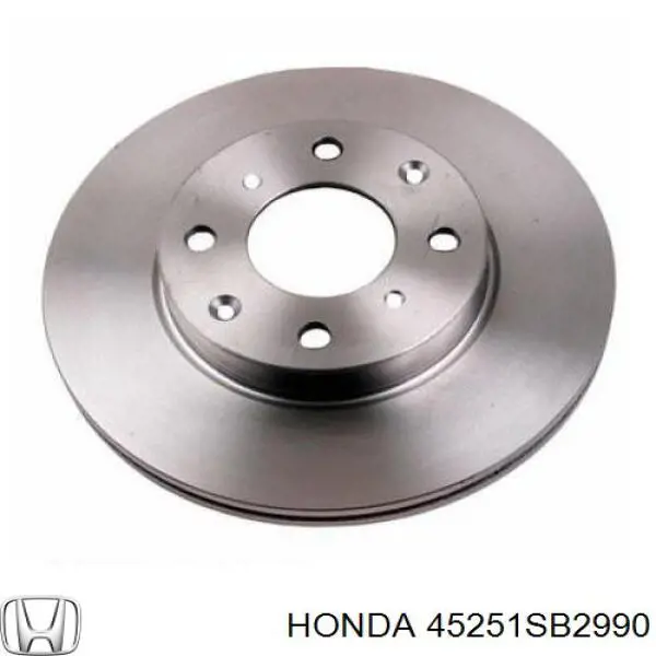 45251SB2990 Honda диск гальмівний передній