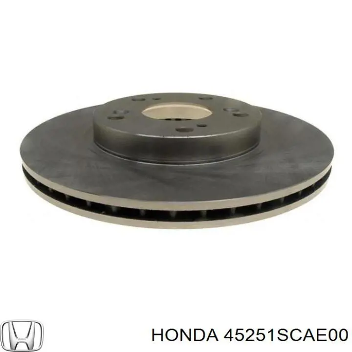 45251SCAE00 Honda диск гальмівний передній