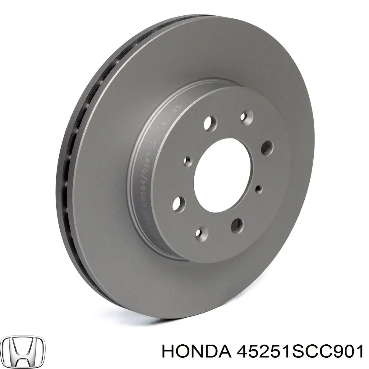 45251SCC901 Honda Гальмо дискове переднє