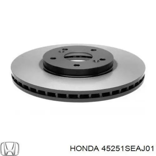 Диск переднього гальма Honda 45251SEAJ01 ціна, від 39.57 USD