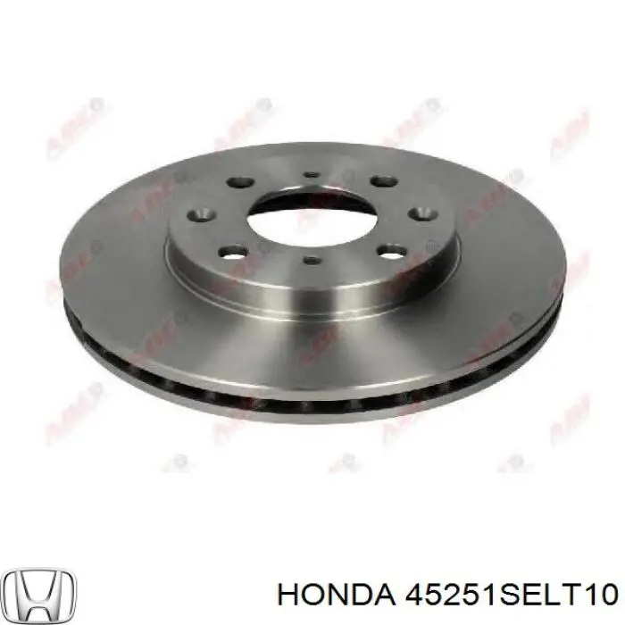 Диск гальмівний передній Honda 45251SELT10
