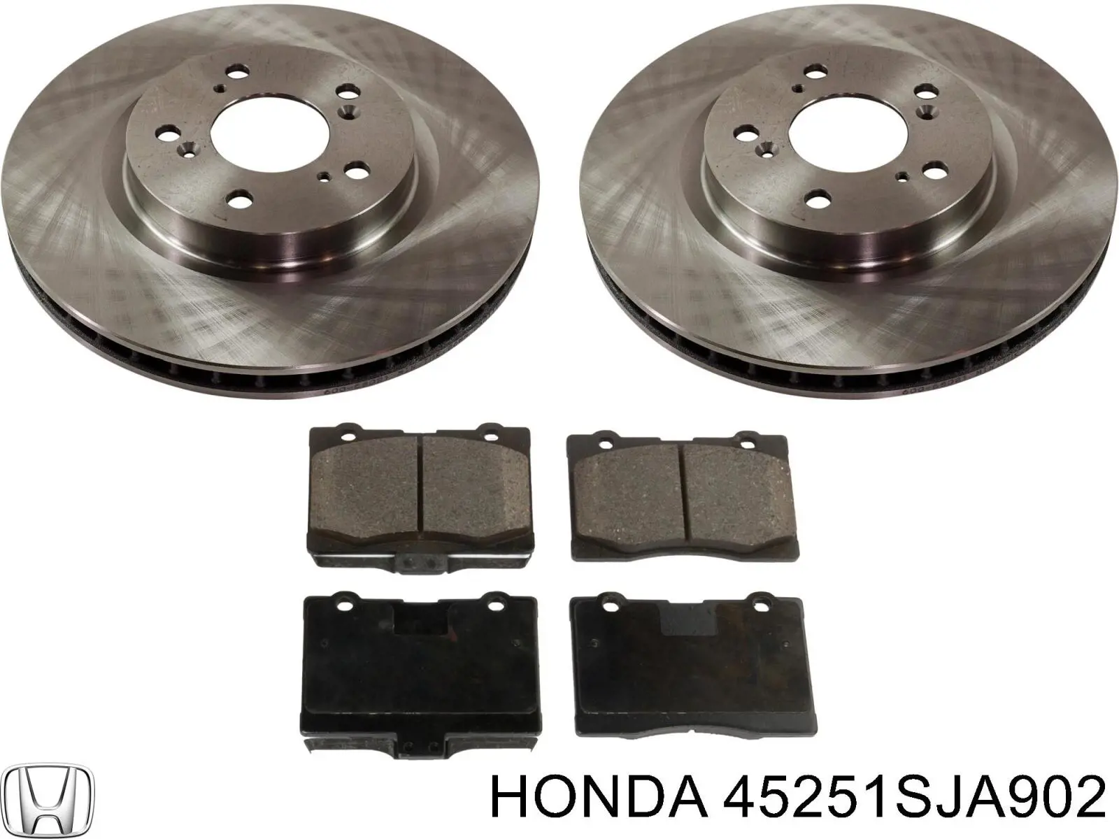 Диск переднього гальма Honda 45251SJA902 ціна, від 50.79 USD