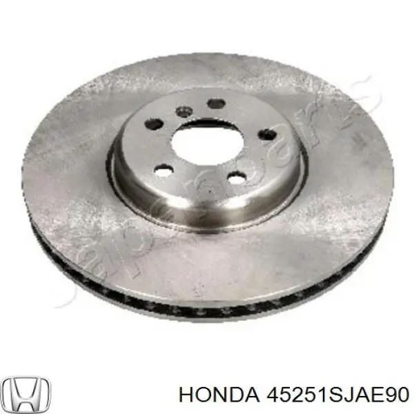 Диск переднього гальма Honda 45251SJAE90 ціна, від 136.82 USD