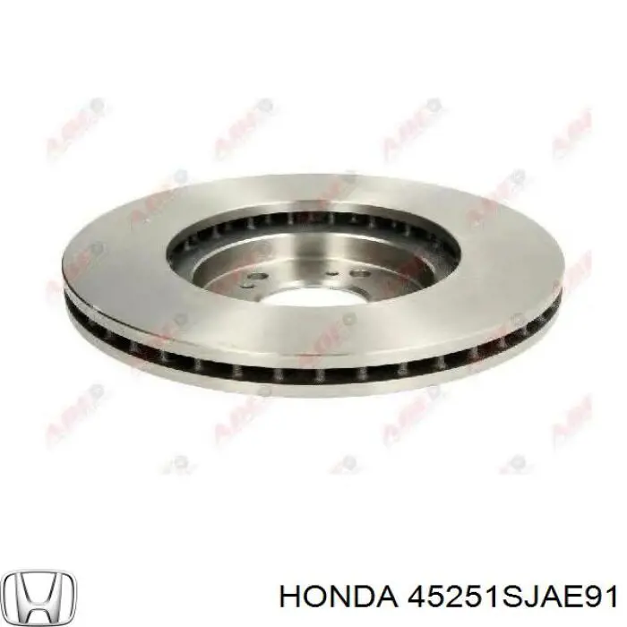 Диск гальмівний передній Honda 45251SJAE92