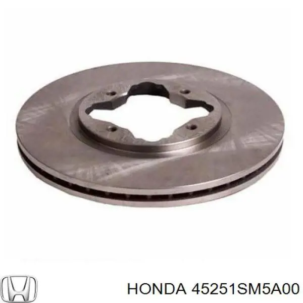 Диск гальмівний передній Honda 45251SM5A00