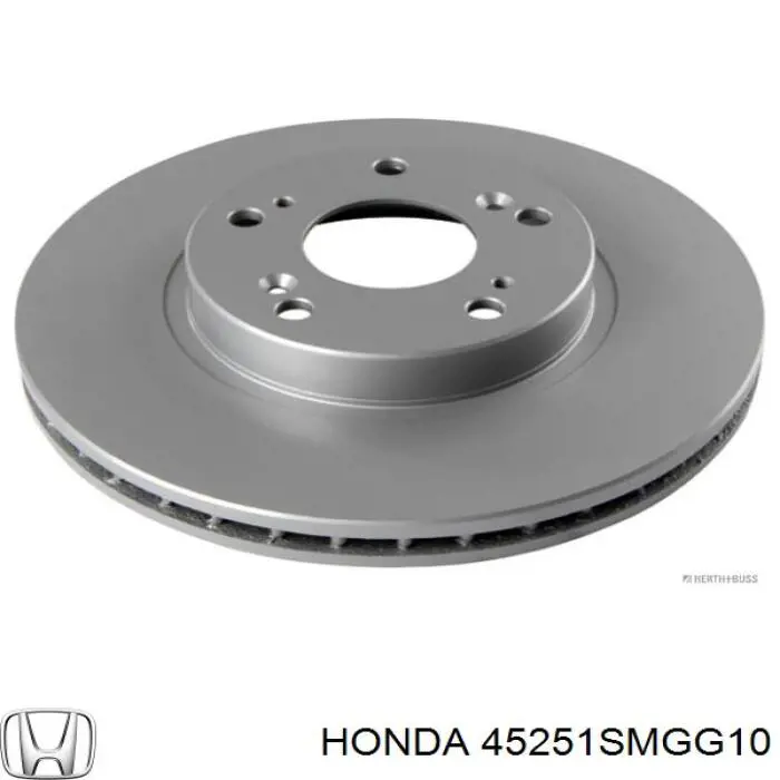 Гальмівні диски передні 45251SMGG10 Honda