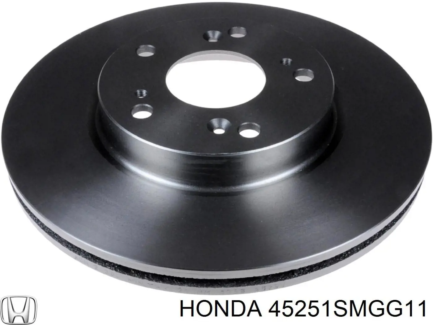 45251SMGG11 Honda диск гальмівний передній
