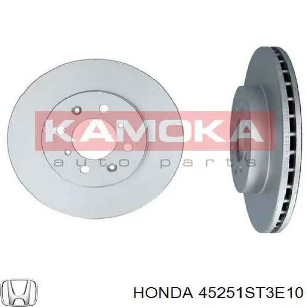 Диск переднього гальма Honda 45251ST3E10 ціна, від 30.60 USD