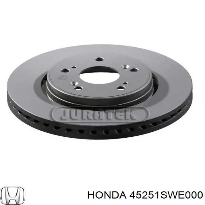 45251SWE000 Honda диск гальмівний передній