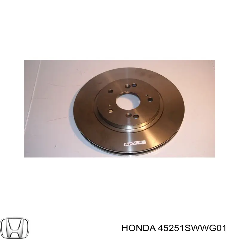 Диск переднього гальма Honda 45251SWWG01 ціна, від 24.10 USD