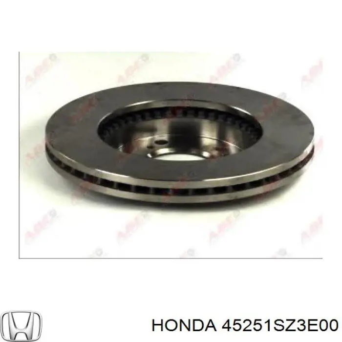 Диск переднього гальма Honda 45251SZ3E00 ціна, від 38.95 USD