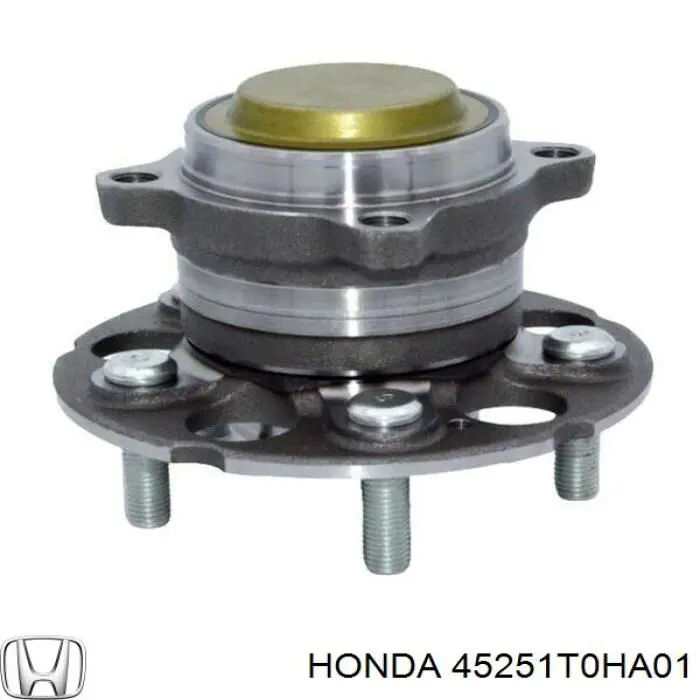 45251T0HA01 Honda Гальмо дискове переднє