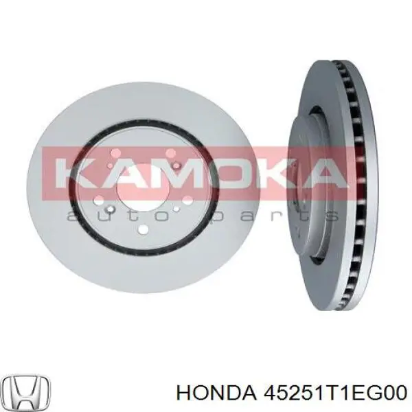 Диск гальмівний передній Honda 45251T1EG00
