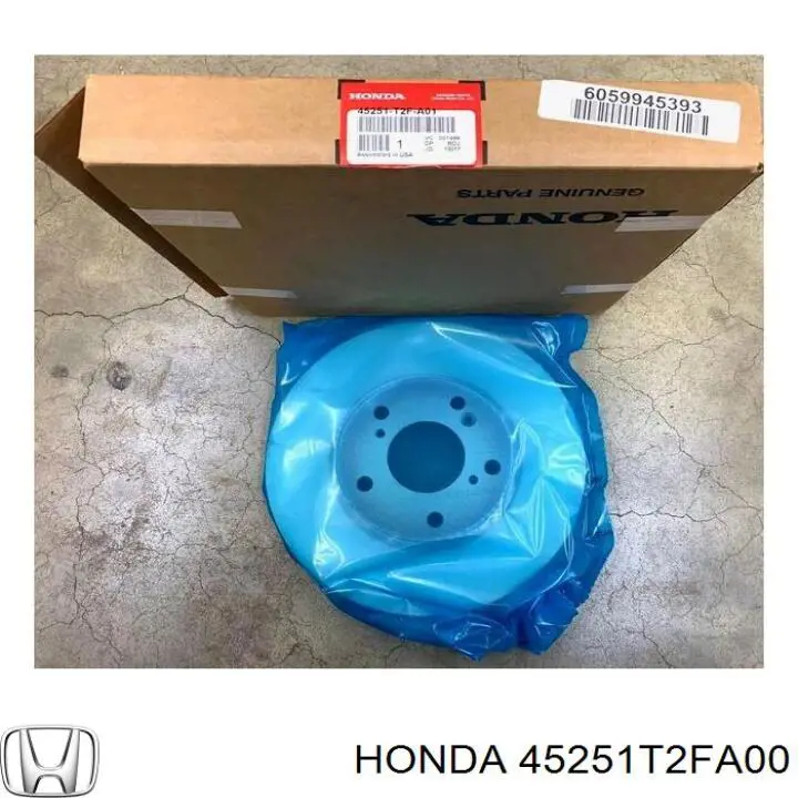45251T2FA00 Honda диск гальмівний передній