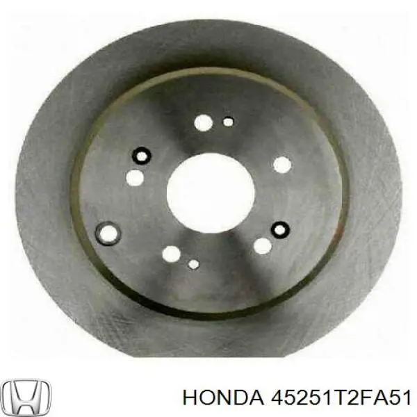 Диск гальмівний передній 45251T2FA51 Honda