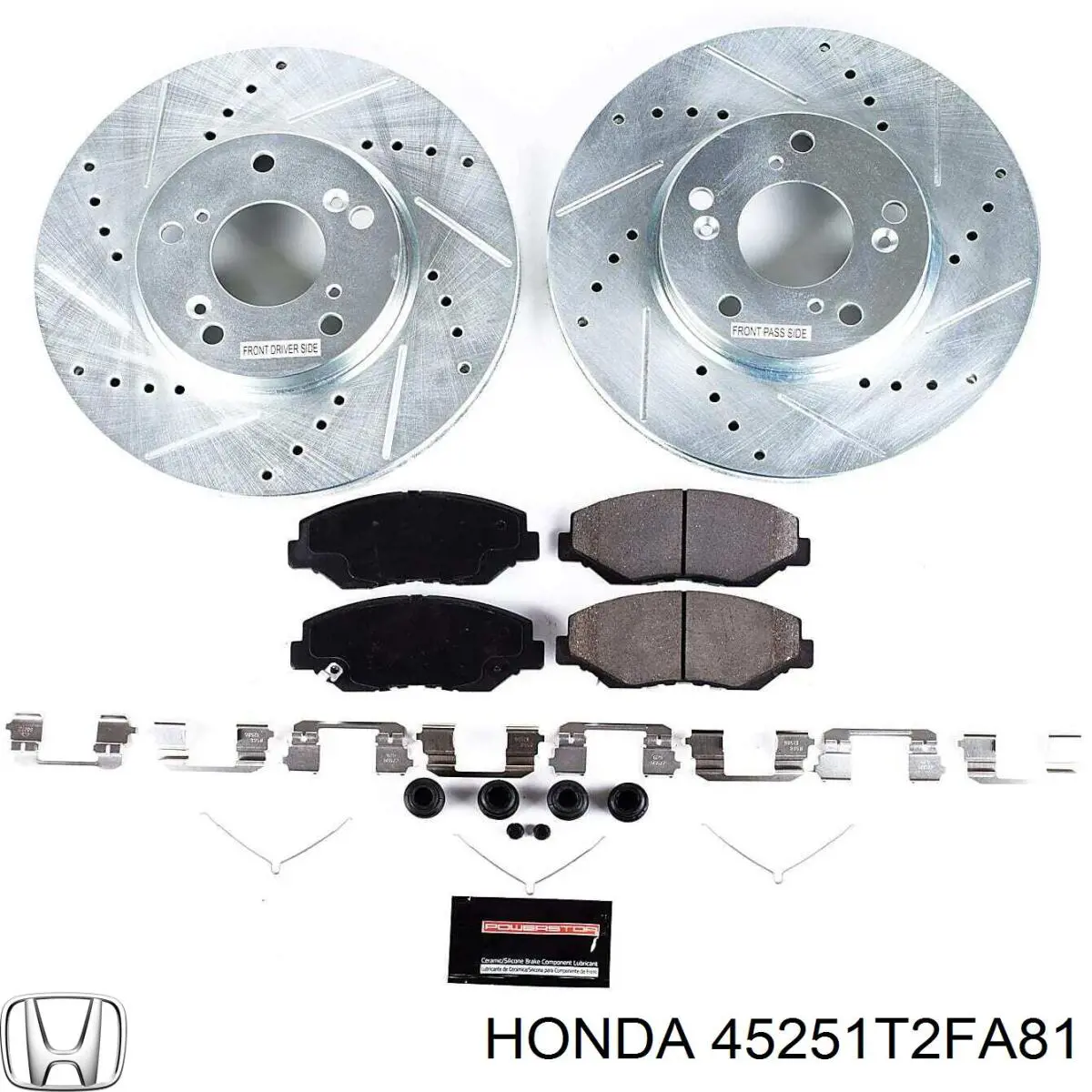 45251T2FA81 Honda Гальмо дискове переднє