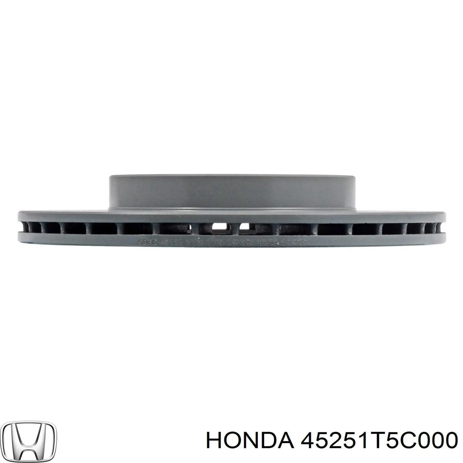 Диск переднього гальма Honda 45251T5C000 ціна, від 30.76 USD