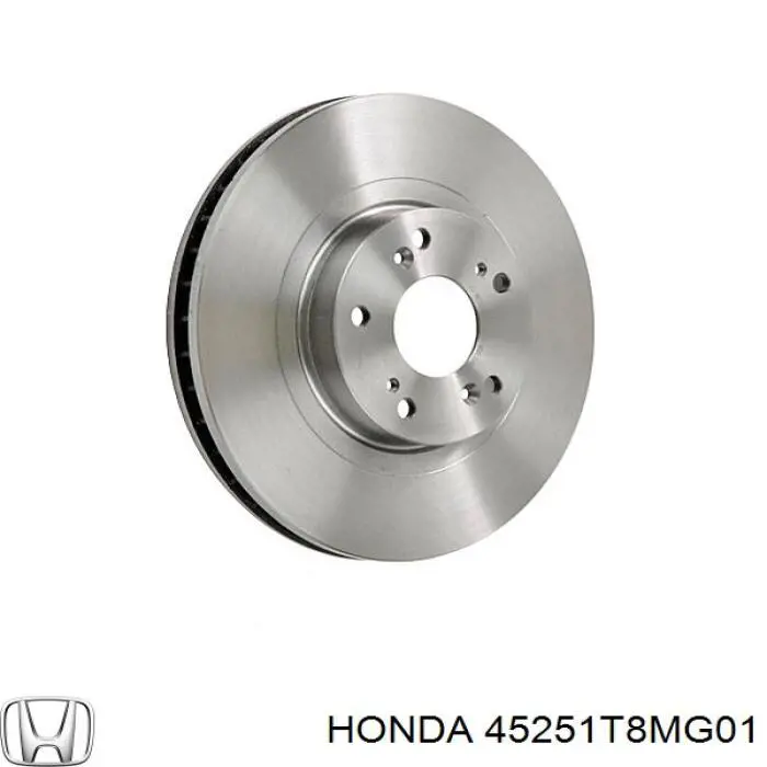 Гальмівні диски передні 45251T8MG01 Honda