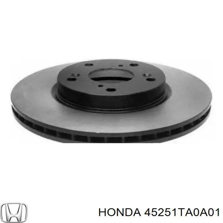 Диск переднього гальма Honda 45251TA0A01 ціна, від 44.89 USD