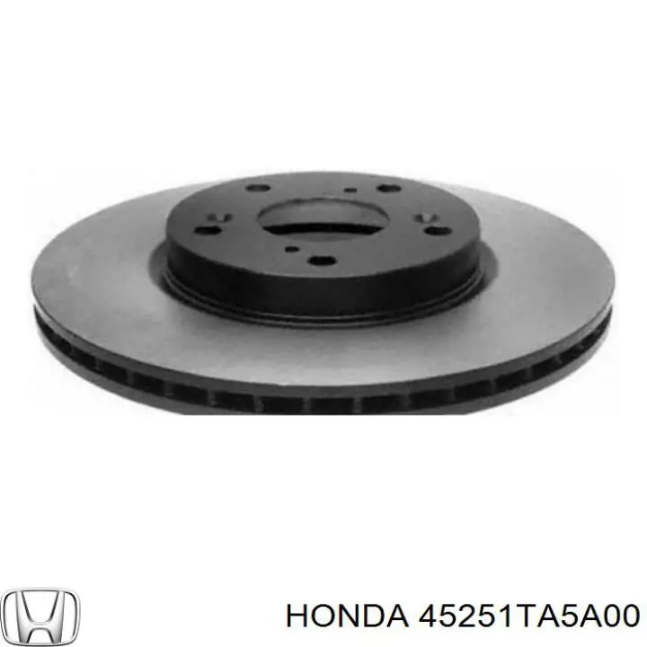 Диск переднього гальма Honda 45251TA5A00 ціна, від 35.47 USD
