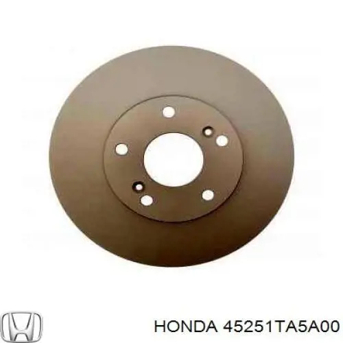 Гальмівні диски передні 45251TA5A00 Honda