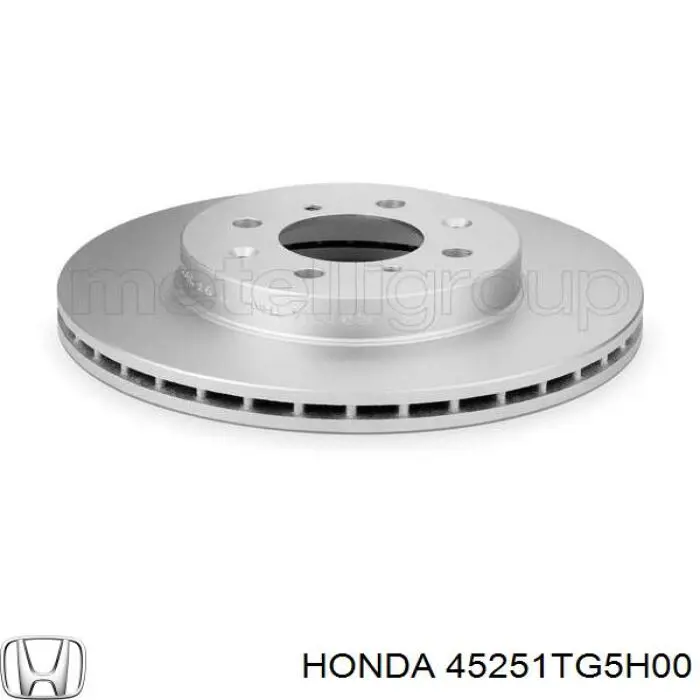 Гальмівні диски передні 45251TG5H00 Honda