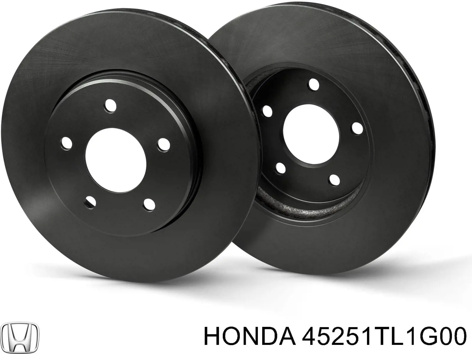 Диск переднього гальма Honda 45251TL1G00 ціна, від 51.87 USD