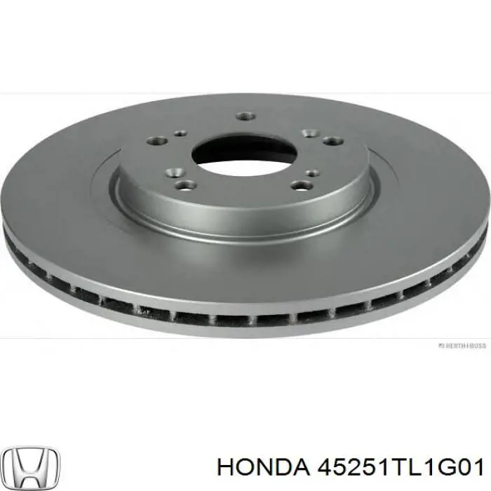 Диск переднього гальма Honda 45251TL1G01 ціна, від 53.26 USD