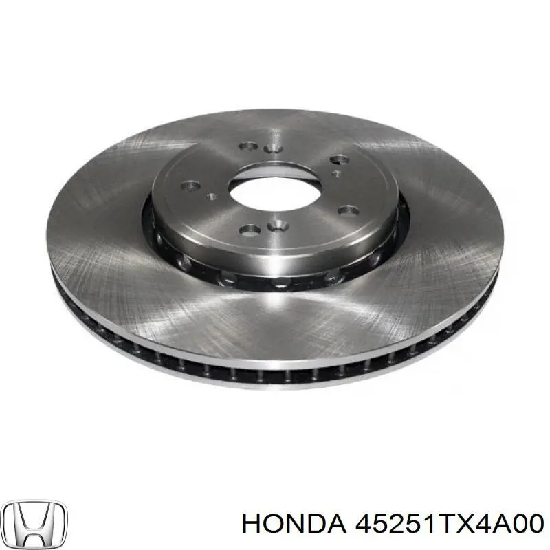 45251TX4A00 Honda Гальмо дискове переднє