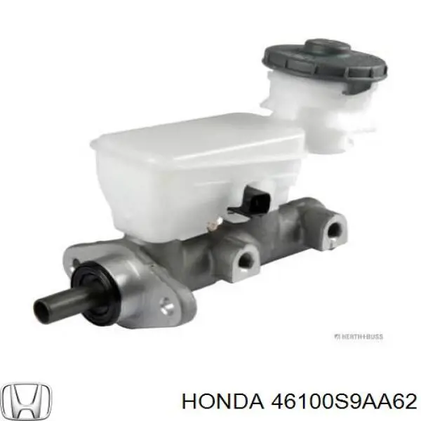 Циліндр головний гальма (Гідротормоз) Honda 46100S9AA62 ціна, від 158.97 USD