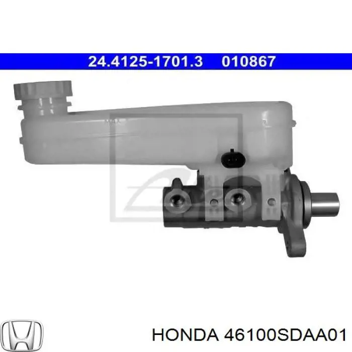 46100SDAA01 Honda Циліндр гальмівний, головний