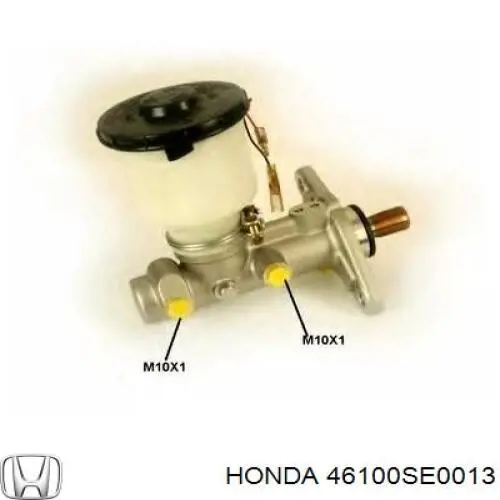 Циліндр головний гальма (Гідротормоз) Honda 46100SE0013 ціна, від 237.63 USD
