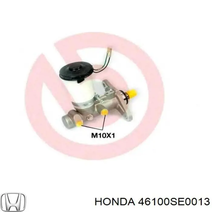Купити 46100SE0013 Honda Головний гальмівний циліндр