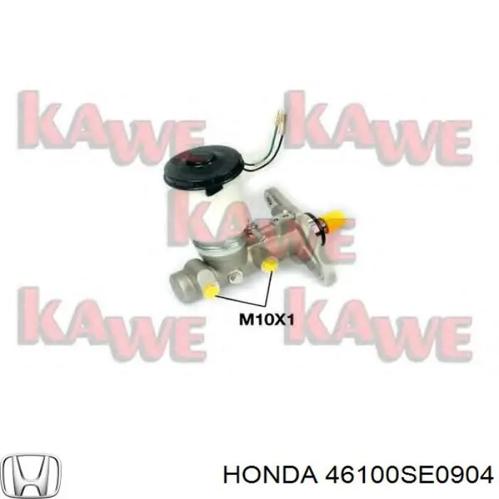 46100SE0904 Honda Циліндр гальмівний, головний