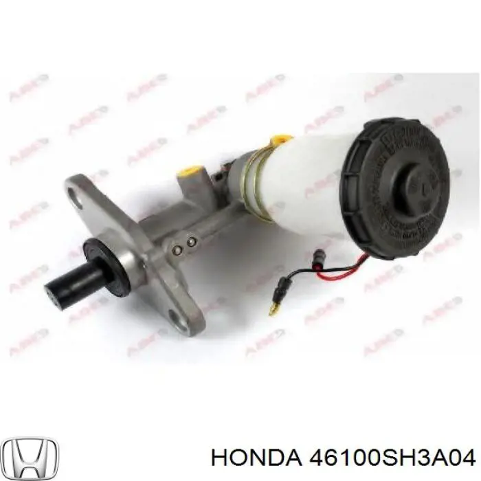 Циліндр головний гальма (Гідротормоз) Honda 46100SH3A04 ціна, від 60.64 USD