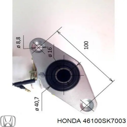 46100SK7003 Honda Циліндр гальмівний, головний