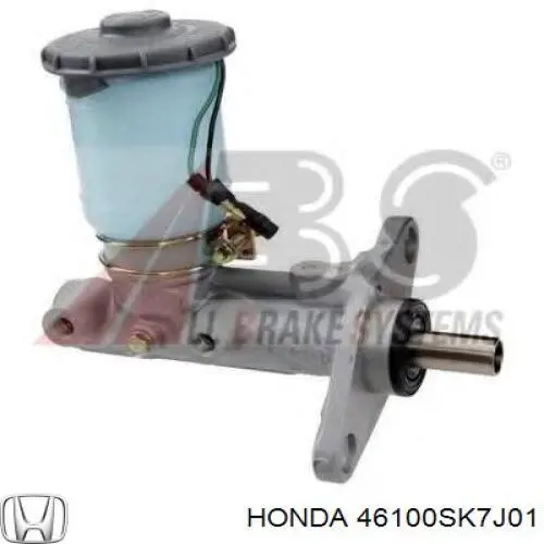 46100SK7J01 Honda Циліндр гальмівний, головний