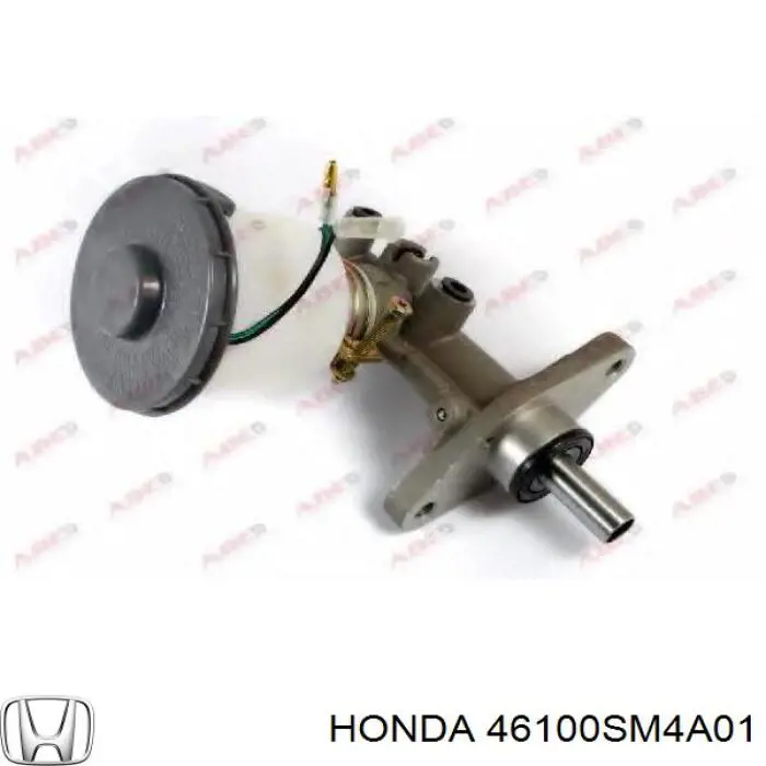 Циліндр головний гальма (Гідротормоз) Honda 46100SM4A01 ціна, від 52.46 USD