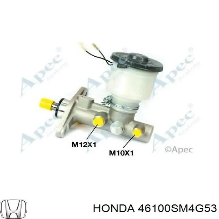 46100SM4G53 Honda циліндр гальмівний, головний