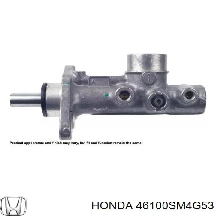 Циліндр головний гальма (Гідротормоз) Honda 46100SM4G53 ціна, від 117.05 USD