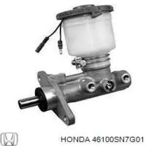 Циліндр головний гальма (Гідротормоз) Honda 46100SN7G01 ціна, від 457.07 USD