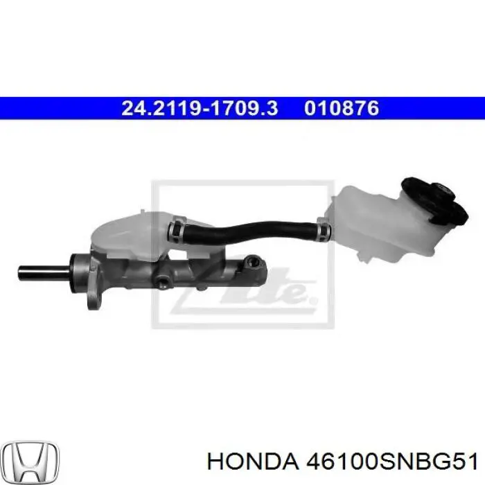 Купити Головний гальмівний циліндр Honda Civic VIII FD, FA