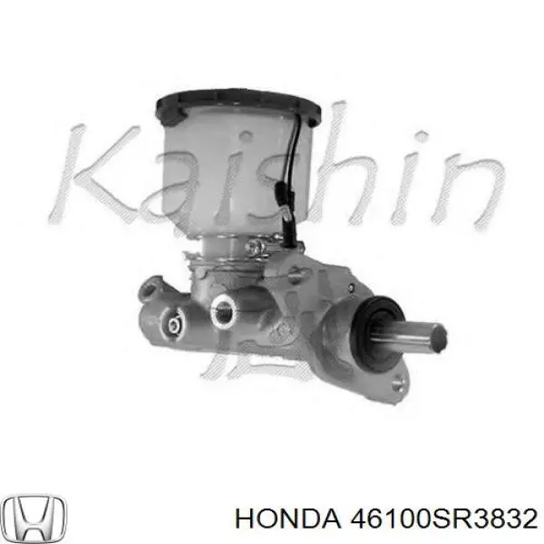 Циліндр головний гальма (Гідротормоз) Honda 46100SR3832 ціна, від 127.51 USD